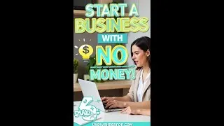 Thumbnail: Start a Business with $0! 💰