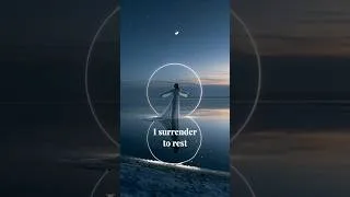 Thumbnail: I surrender to rest and let my body do the rest 🌙