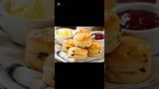 Thumbnail: kitchen hacks and tips on how to make easy scones recipe for breakfast #shorts #healthy