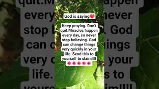 Thumbnail: God says quotes♥️#prayer #god #love #motivation
