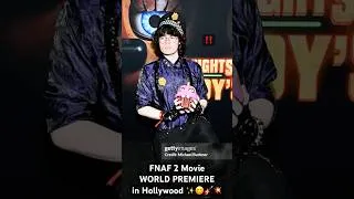 Thumbnail: THE RED CARPET at the FNAF 2 Movie WORLD PREMIERE !! 🎤🐻✨