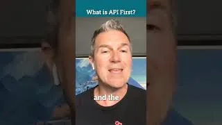 Thumbnail: What is API First? Axway experts answer API questions. #shorts