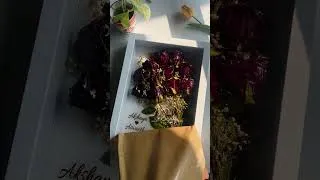 Thumbnail: Bouquet flowers preserved in resin | 3D frame #rosepreservation #resinart
