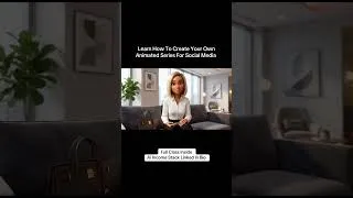 Thumbnail: Create your own faceless animated series inside Ai income stack