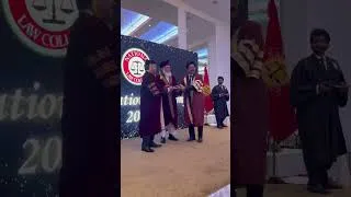 Thumbnail: Awarded an Appreciation Shield at National Law College Convocation 2025