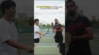 Thumbnail: The Index Finger Mistake Killing Your Power #tennis #aylextennisacademy