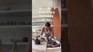 Thumbnail: Learning pottery at 31! #pottery