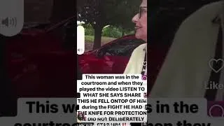 Thumbnail: Woman says Austin Metcalf fell on the Knife.