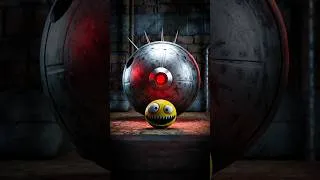 Thumbnail: Pacman vs robot monster pac #animation #pacman #monster