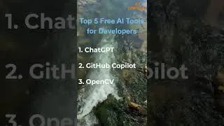 Thumbnail: Top 5 Free AI Tools for Developers #aitools  #Developers #Coding
