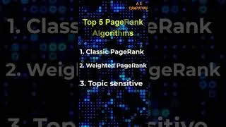 Thumbnail: Top 5 PageRank Algorithms You Must Know! #education #top5