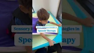 Thumbnail: Sensory Regulation Strategies for Speech Therapy