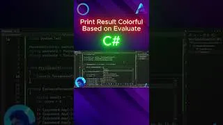 Thumbnail: Making Function to Print Colorful Result Based on Evaluation on Console C#