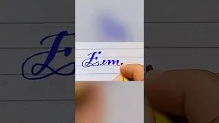 Thumbnail: English Calligraphy ❤️ #calligraphy #youtube #cutmarker605