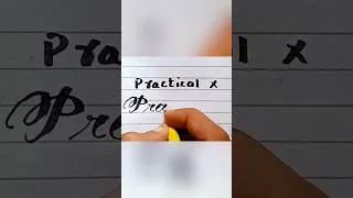 Thumbnail: English Calligraphy names #handwriting #calligraphy