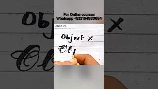 Thumbnail: English Calligraphy names #handwriting #calligraphy