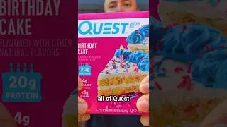 Thumbnail: Taste Testing 8 Most Popular Quest Protein Bars Flavors