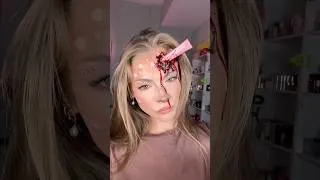 Thumbnail: how I created this “Rhode kill” makeup look for Halloween!! ✨ #makeuptutorial #viral  #shorts