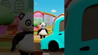 Thumbnail: Wheels on the Tow Truck #shorts #babyboapanda #wheels #vehicle #babies #youtube #trending