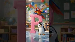Thumbnail: Learn Letter P & Q with Fun Objects | ABC Learning for Kids #shorts