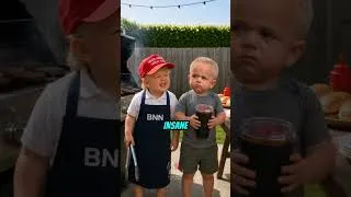 Thumbnail: Baby Trump Grills With Baby RFK Jr. 😂