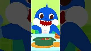 Thumbnail: The entire shark family got a boo boo🤧 #babyshark #shorts
