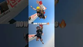 Thumbnail: “Dost kudega to tu bhi kudega” Got Real💀🔥 #shorts #friends #nostalgia #memories #skydiving #dubai