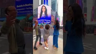 Thumbnail: Surprised My Parents With a Billboard of Me in Times Square