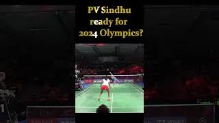 Thumbnail: PV Sindhu vs. Carolina Marin fight 2024 Olympics #shorts #pvsindhu #carolinamarin #badminton #sports