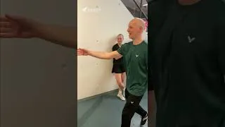 Thumbnail: Nye navneskilte på stabstavlen på det Nationale Elite Træningscenter