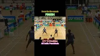 Thumbnail: 🔥Top shot🔥 down the line 💥smash finish💥🙀 #badminton #badmintonlovers #smash
