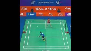 Thumbnail: What a powerful smash by Leong Jun Hao #badminton #badmintonhighlights #chinamasters2024