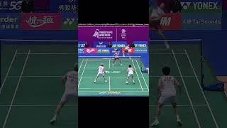 Thumbnail: Wow!! World CLASS Super Trickshot By Aaron Tai🔥‼️ #trendingshorts #trending #badmintonproshuttler