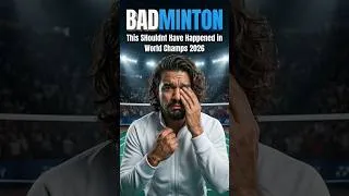 Thumbnail: This Shouldnt Have Happened in BWF World Championships 2026  #badminton