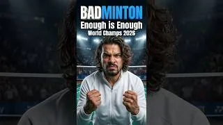 Thumbnail: Enough is Enough Bwf World Championships 2026  #badminton