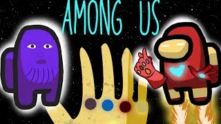 Thumbnail: Among Us but its avengers endgame last scene