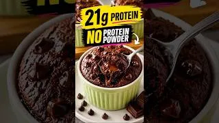 Thumbnail: High Protein Baked Oats — No Protein Powder! 🍫 #shorts