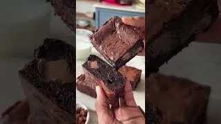 Thumbnail: *YUMMIEST* PRUNE BROWNIES AT HOME #shorts