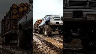 Thumbnail: Heavy duty truck transporting logs