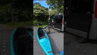 Thumbnail: a day on the river with the dog that doesn't wanna stay in the kayak