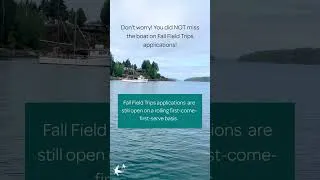 Thumbnail: Don't miss the boat on Fall Field Trips at The BMSC!