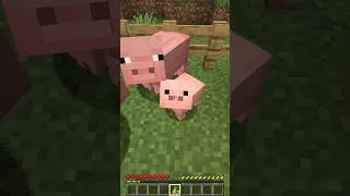 Thumbnail: The new baby mobs are so cute!  Even him!  #minecraft #funny #shorts