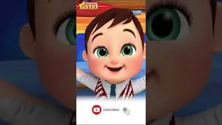 Thumbnail: Wash Your Hands - Banana Cartoon #babysongs  #shorts #nurseryrhymes #babysongs #shortvideo