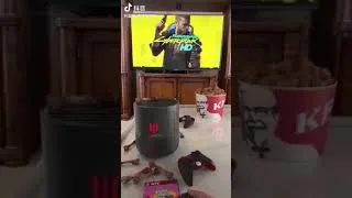Thumbnail: KFC Console with chicken inside