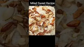 Thumbnail: milad sweet #festivalsweets #bangaloreankitchen #shorts