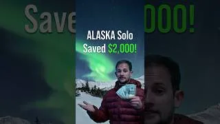 Thumbnail: What a Solo Alaska Winter Trip Actually Costs