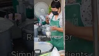 Thumbnail: Thai JOK MOO 🍲 Authentic Pork Rice Porridge | Bangkok Street Food #Shorts