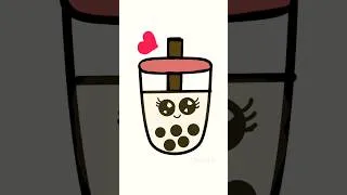 Thumbnail: How to draw cute bubble tea