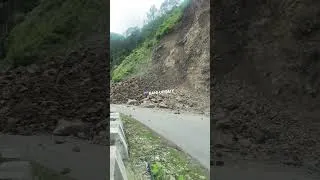 Thumbnail: Traffic Suspended on Bani–Basohli Road Due to Landslide at Satasar