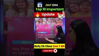 Thumbnail: 14 July Current Affairs | Daily Current Affairs| Today Current Affairs #testbookbanking
